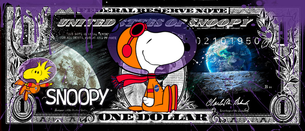 SPACE SNOOPY DOLLAR