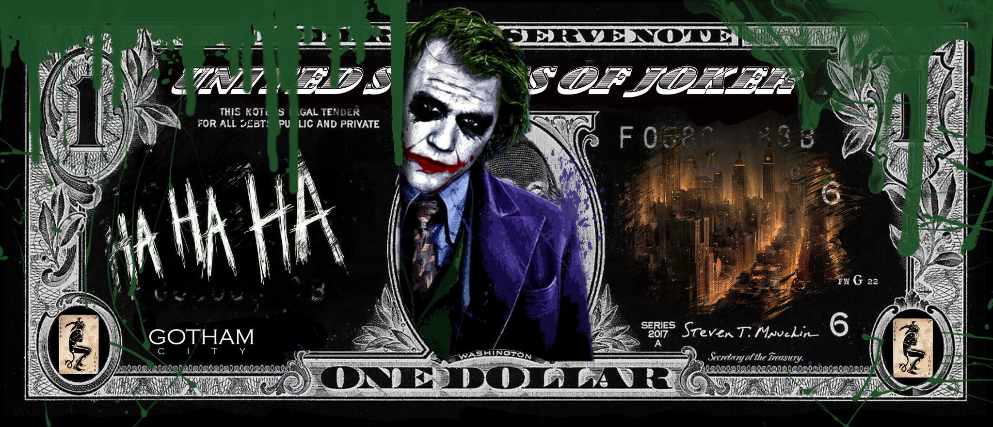 JOKER 2.0 GOTHAM DOLLAR