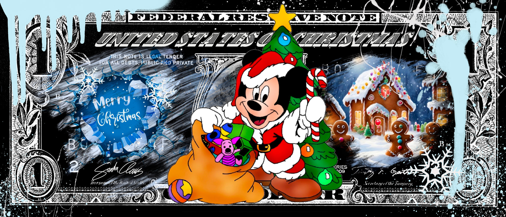CHRISTMAS MICKEY 2025 DOLLAR