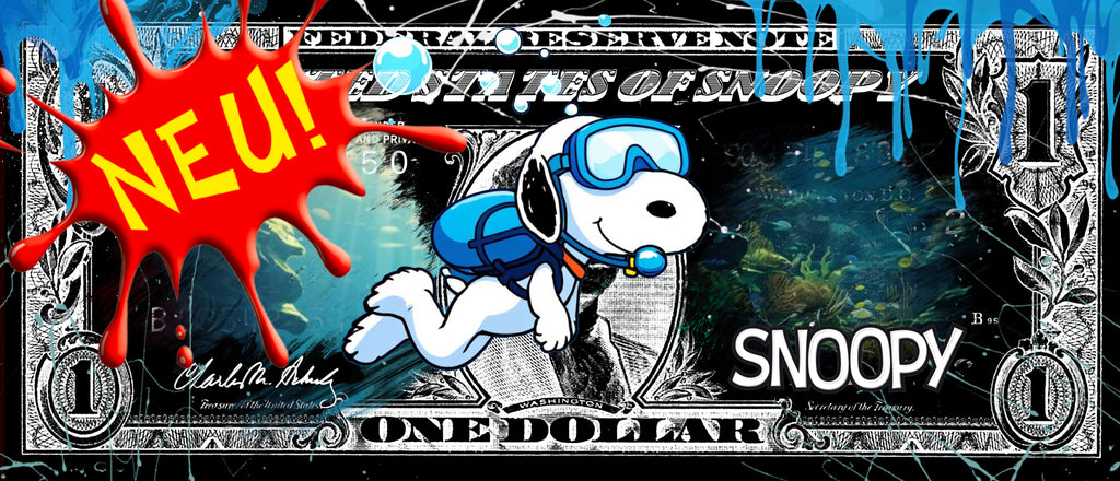 UNDER WATER SNOOPY DOLLAR