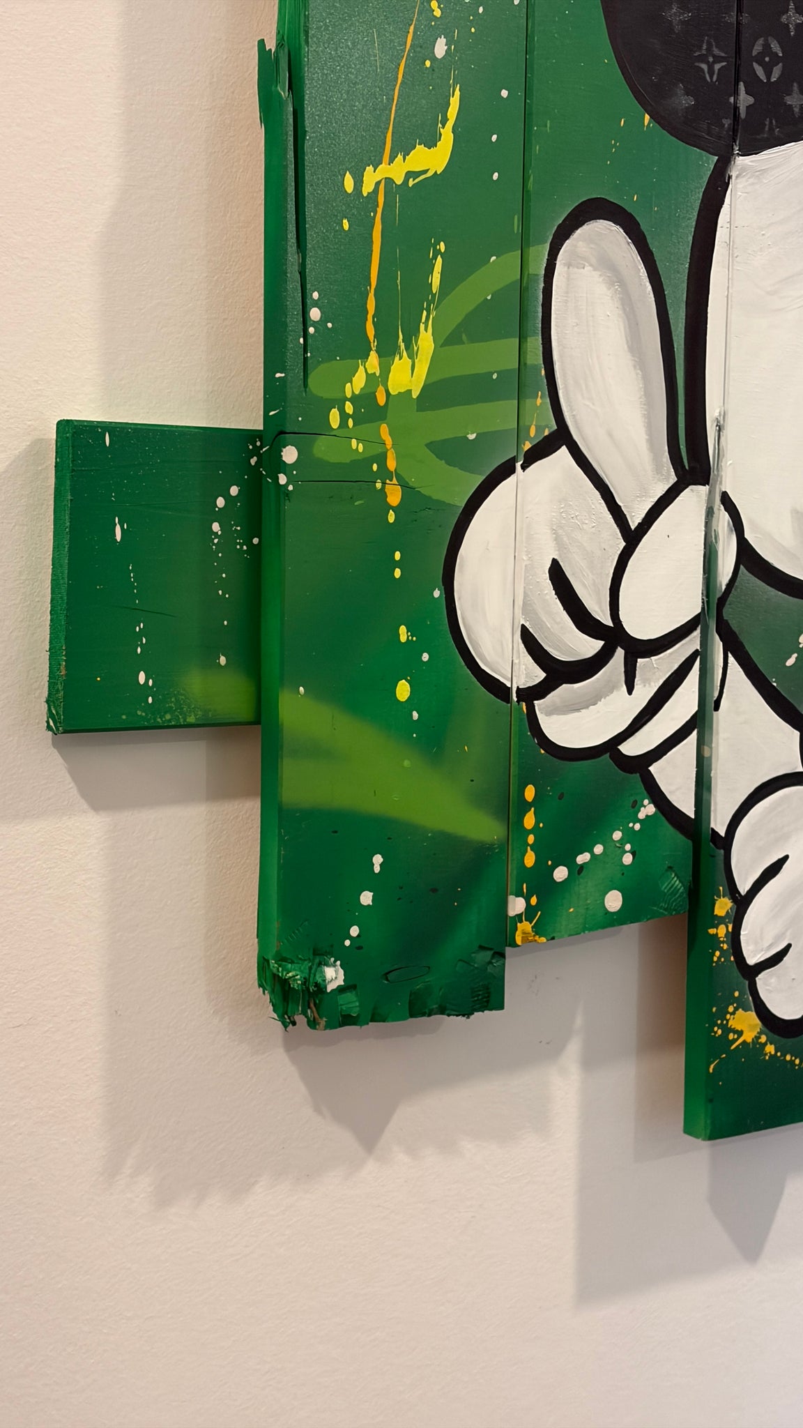 SNOOPY LUXURY - Holzbalken 100 cm