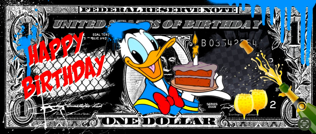 BIRTHDAY DONALD DOLLAR