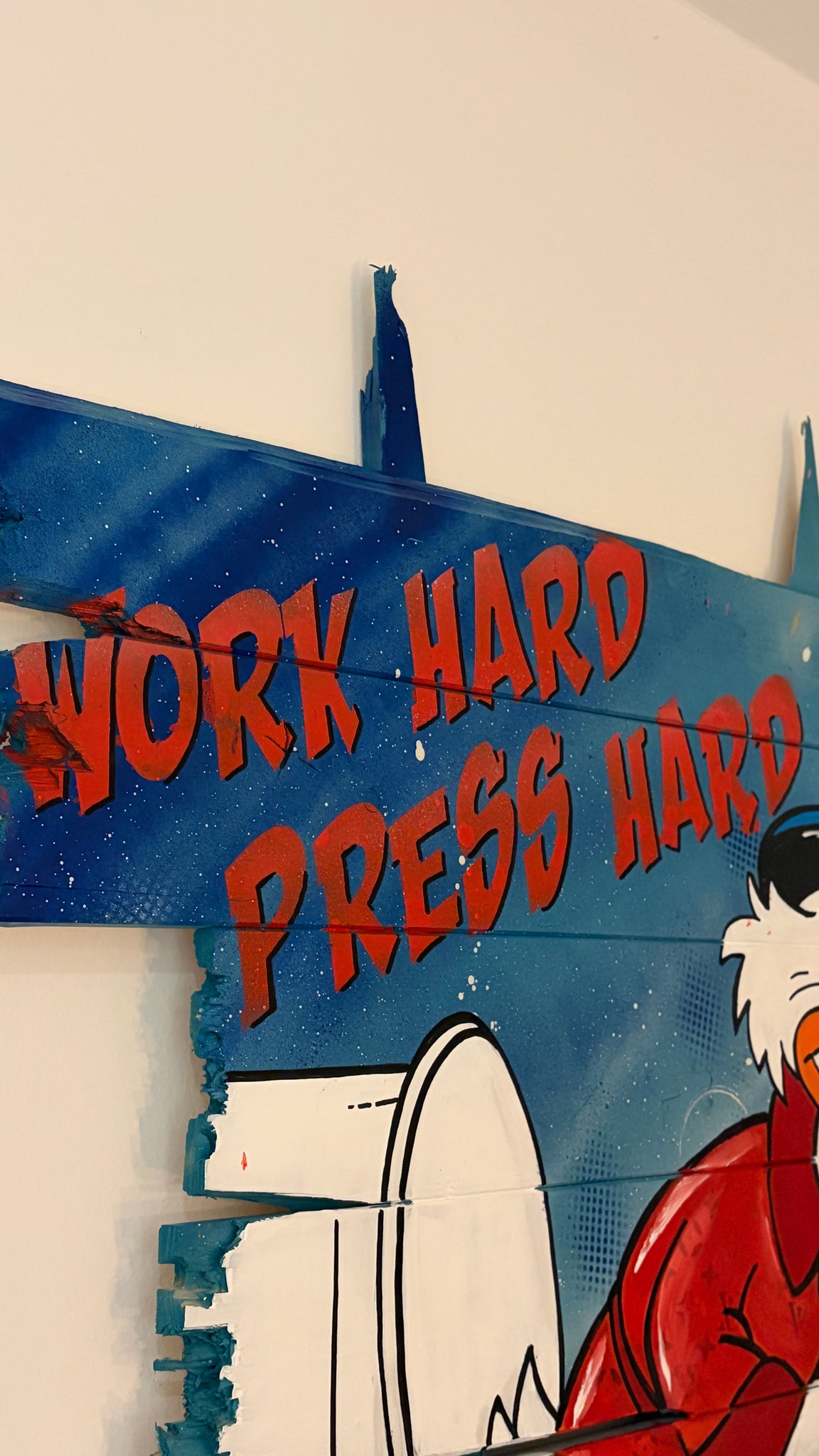 DAGOBERT TOILETTE - Holzbalken 90 cm