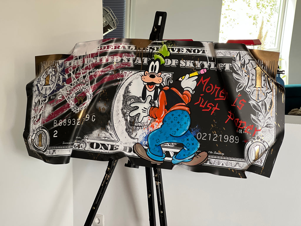 3D Dollar Goofy 150 cm